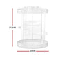 Embellir Makeup Case Acrylic Rotating Cosmetic Organizer Storage Display Holder