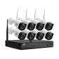 UL-tech 3MP Wireless CCTV 8CH 8 Square Camera