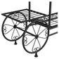 Artiss Plant Stand 6 Tier Iron 4 Wheeler