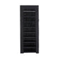 Artiss Shoe Rack 10-tier 27 Pairs Removable Cover Black