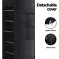 Artiss Shoe Rack 10-tier 27 Pairs Removable Cover Black