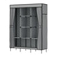 Artiss Large Portable Clothes Closet Wardrobe with Shelf Grey