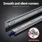 Giantz 2x Drawer Slides Heavy Duty Full Extension Locking 450-900mm Length