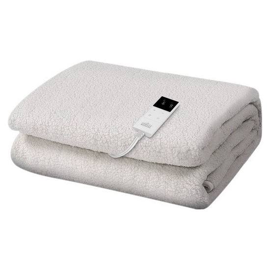 Giselle Bedding Single Size Electric Blanket Fleece