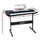 Alpha 61 Keys Electronic Piano Keyboard Digital Electric w/ Stand Beginner Silver