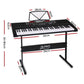 Alpha 61 Keys Electronic Piano Keyboard Digital Electric w/ Stand Sound Speaker