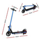 Electric Scooter 130W 16KM/H LED Light Folding Portable Riding Commuter Blue