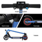 Electric Scooter 130W 16KM/H LED Light Folding Portable Riding Commuter Blue