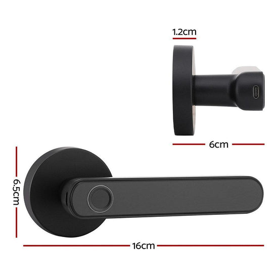 UL-tech Fingerprint Door Lock Smart Electronic Handle