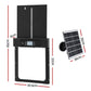 Giantz Automatic Chicken Coop Door 37cm Solar Powered Smart App Control Black