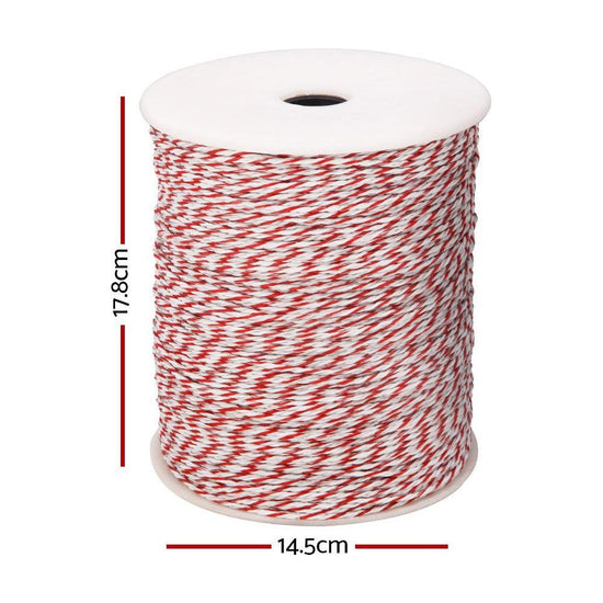 Giantz Electric Fence Poly Wire 500M Insulator