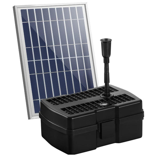 Gardeon Solar Pond Pump with Filter Box 5FT