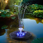 Gardeon Floating Solar Pond Water Fountain Pump Outdoor Fountains LED Light