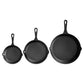 5-star chef Non Stick Frying Pan Cast Iron 3PCS