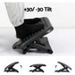 Artiss Foot Rest Stool Office Under Desk Angle Adjustable Footrest Massage Black