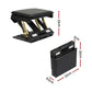Artiss Foot Rest Stool Office Under Desk Fold Footrest Massage Cushion Pad Black