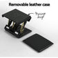 Artiss Foot Rest Stool Office Under Desk Fold Footrest Massage Cushion Pad Black