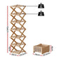 Artiss 7 Tier Bamboo Foldable Shoe Rack Organizer Entryway