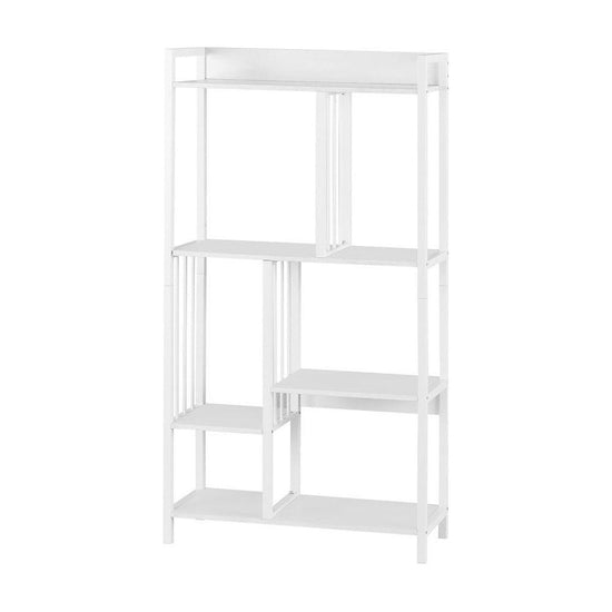 Artiss Bookshelf Display Shelves 5 Tiers 120cm White