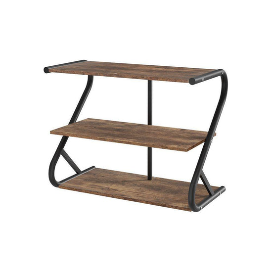 Artiss Shoe Rack Storage Shelves Organiser 3 Tiers Shoe Stand Industrial Black