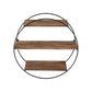 Artiss Floating Wall Shelf Round 3-Tier