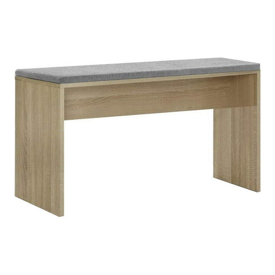 Artiss Dining Bench Upholstery Seat Wooden Chair Oak 90cm