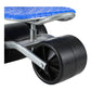 Gardeon Garden Stool Foldable with Wheels Blue