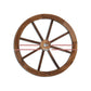 Gardeon Garden Decor Outdoor Ornament 2X Wooden Wagon Wheel