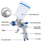 Giantz HVLP Air Spray Gun Gravity Feed Cup Nozzles Included