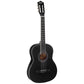 Alpha 39 Inch Classical Guitar Wooden Body Nylon String Beginner Gift Black