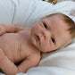 Reborn Baby Dolls 18inch Handmade Newborn Doll Full Silicone Body Doll Realistic Lifelike Toddler Babies Kids Toy Gifts