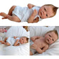 Reborn Baby Dolls 18inch Handmade Newborn Doll Full Silicone Body Doll Realistic Lifelike Toddler Babies Kids Toy Gifts