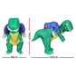 Inflatable Dinosaur Costume Adult Suit Blow Up Party Fancy Dress Halloween Cosplay