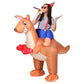 Inflatable Kangaroo Costume Adult Suit Blow Up Party Fancy Dress Halloween Cosplay