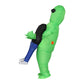 Inflatable Green Alien Costume Adult Suit Blow Up Party Fancy Dress Halloween Cosplay