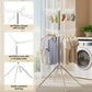 Artiss Clothes Rack Airer 2 Tier Rotatable Hanger Foldable