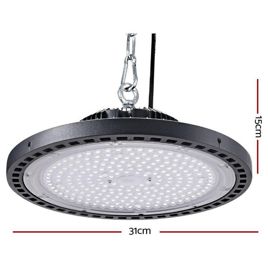 Leier LED High Bay Lights 150W UFO Industrial Workshop Warehouse Factory Lamp