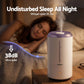 Devanti Ultrasonic Humidifier Aroma Diffuser Top Fill Quiet Bedroom 4L White