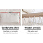 Gardeon Hammock Chair Hanging with Armrest Camping Hammocks Cream