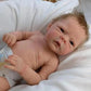 Reborn Baby Dolls 18inch Handmade Newborn Doll Full Silicone Body Doll Realistic Lifelike Toddler Babies Kids Toy Gifts