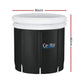 Portable Ice Bath Tub 80X80CM Inflatable Folding Bathtub Spa Massage