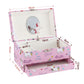 Keezi Kids Jewellery Box Organiser for Girls Kids Music Box with Mirror