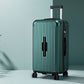 Wanderlite 28" Trunk Luggage Suitcase Travel 5 Wheels Type-C Port TSA Green