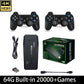 (M8 64G Built-in 20000+Games) 4K Wireless Retro HDMI Video Game Console with Dual Controllers - Supports Multiple Emulators - Magdasmall