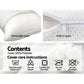 Giselle Bedding Memory Foam Pillow 13cm Thick Twin Pack