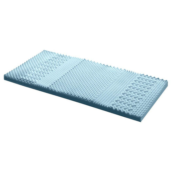 Giselle Bedding Memory Foam Mattress Topper 7-Zone 8cm Single