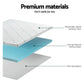 Giselle Bedding Memory Foam Mattress Topper Ventilated Cool Gel 5cm King Single