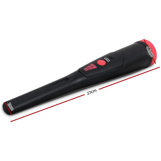 Metal Detector 40MM Sensitive Handheld Pinpointer Waterproof Automatic Hunter Black