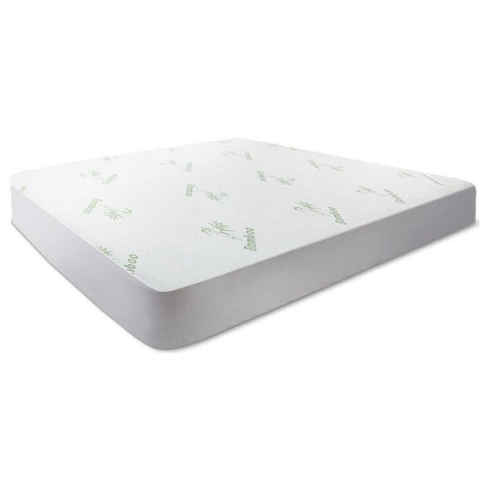 Giselle Bedding Mattress Protector Bamboo Double