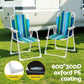 Gardeon Outdoor Chairs Folding Camping Chair Steel Portable Patio Furniture